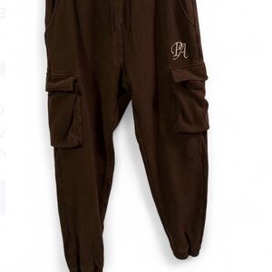 PTULA Cargo Joggers - Brown - Size Large - Pre-owned